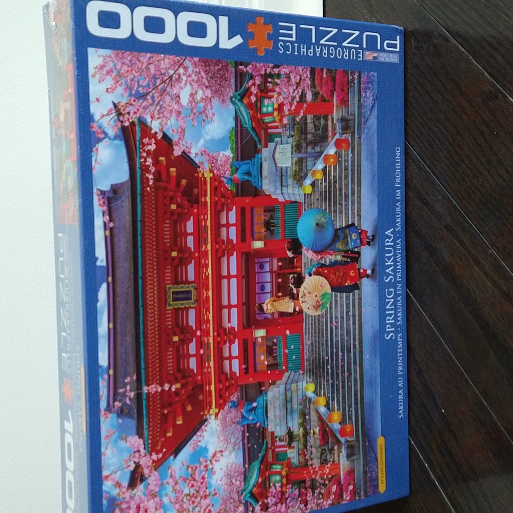 1000 piece puzzle - Spring Sakura